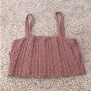 Sweater Crop Top